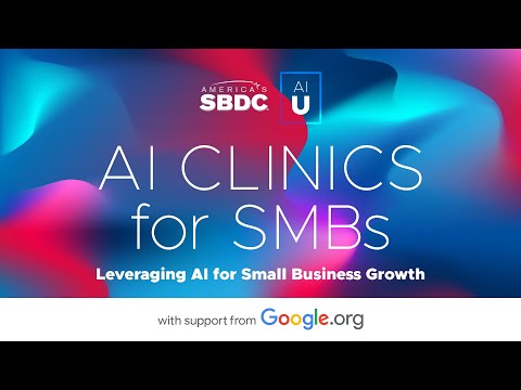 YouTube video thumbnail for AI and small business discussion